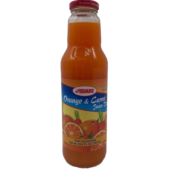 SQUARE 8/25.4 OZ CARROT ORANGE)