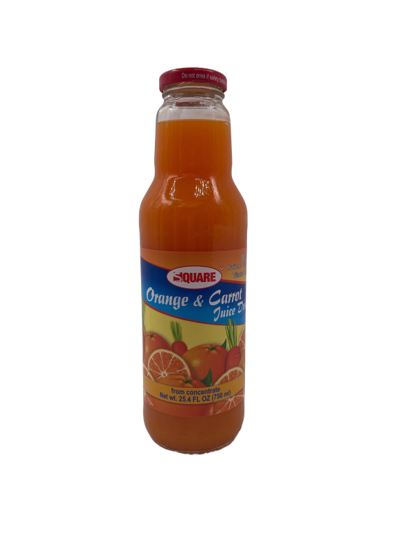 SQUARE 8/25.4 OZ CARROT ORANGE)