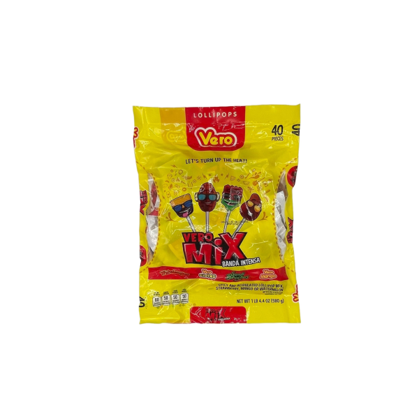 VERO 7/40 PZ PALETA BANDA MIX FUEGO)