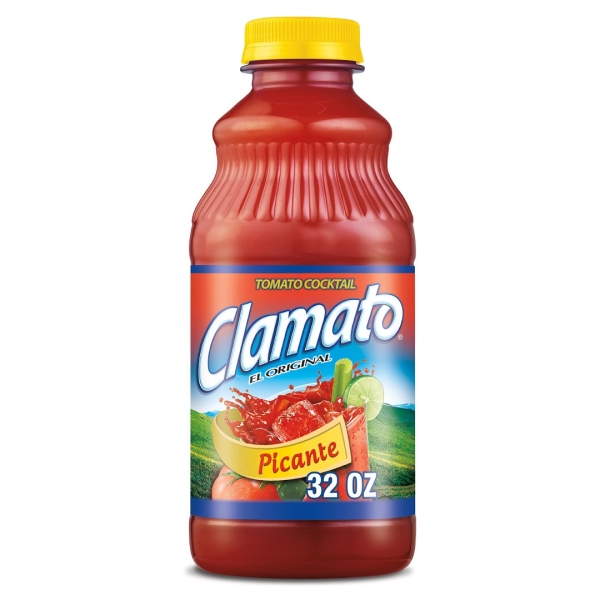 MOTTS CLAMATO 12/32 OZ TOMATO COCKTAIL PICANTE PET)
