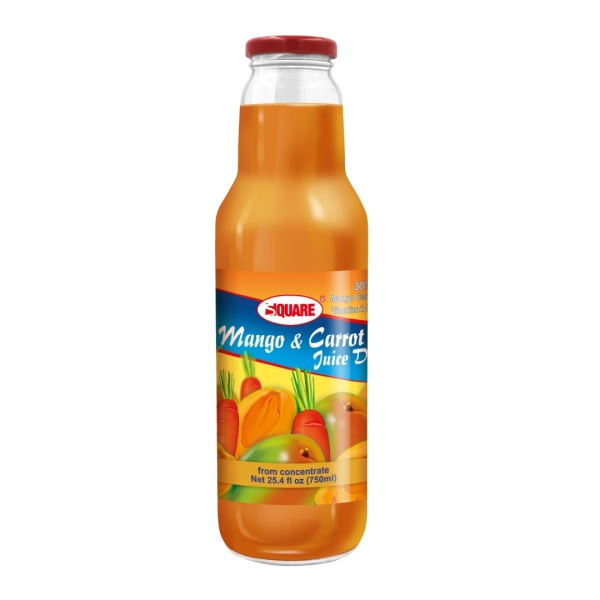 SQUARE 12/18 OZ CARROT MANGO)