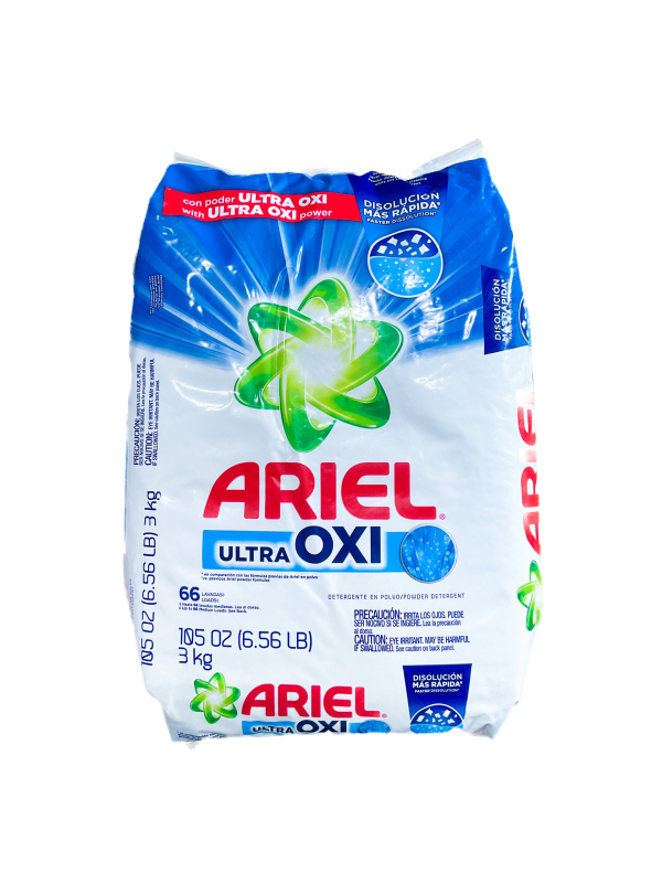 ARIEL ULTRA OXI 6/105 OZ (3KG))
