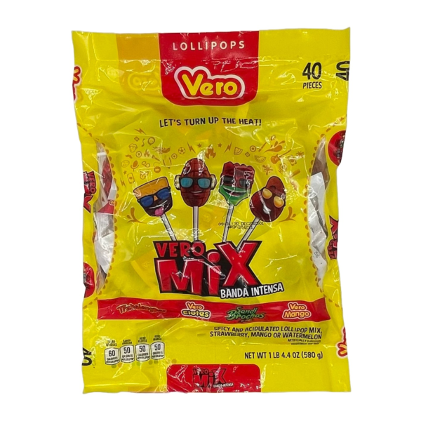VERO 7/40 PZ PALETA BANDA MIX FUEGO)
