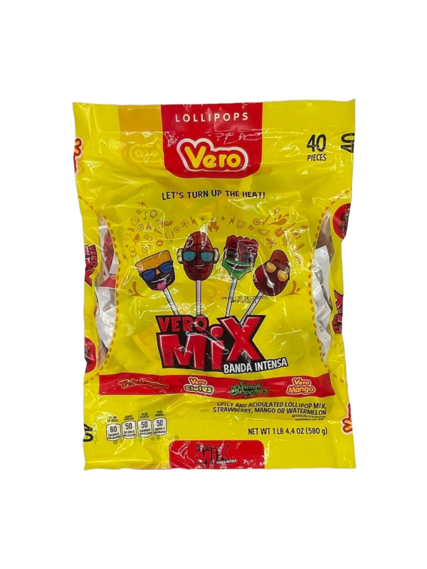VERO 7/40 PZ PALETA BANDA MIX FUEGO)
