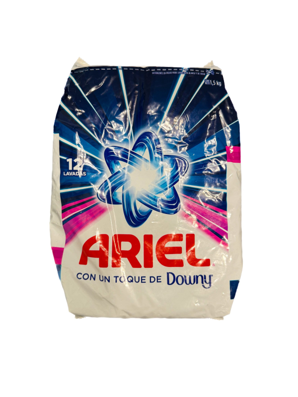 ARIEL 12/1.5 KG WITH DOWNY)