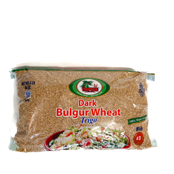 TROPIQUE 6/4 LBS DARK BULGUR WHEAT #3)