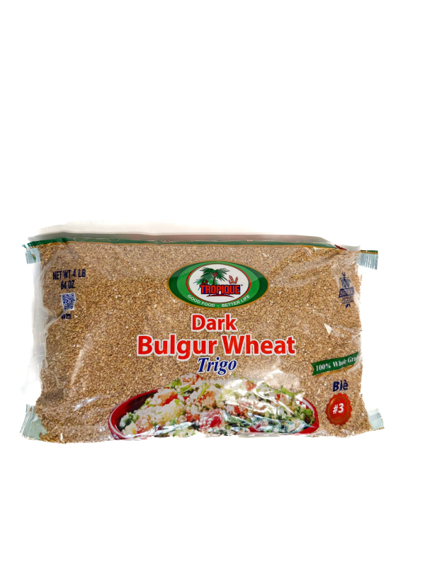 TROPIQUE 6/4 LBS DARK BULGUR WHEAT #3)