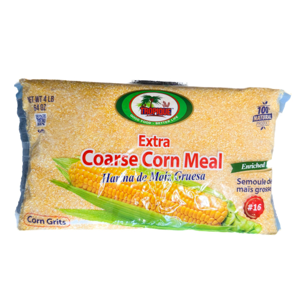 TROPIQUE 6/4 LBS COARSE CORN MEAL)