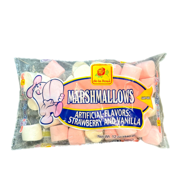 MARSHMALLOW 15/12 OZ PINK& WHITE DRUMS)