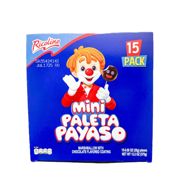 MINI PALETA PAYASO 12/15 PZ)