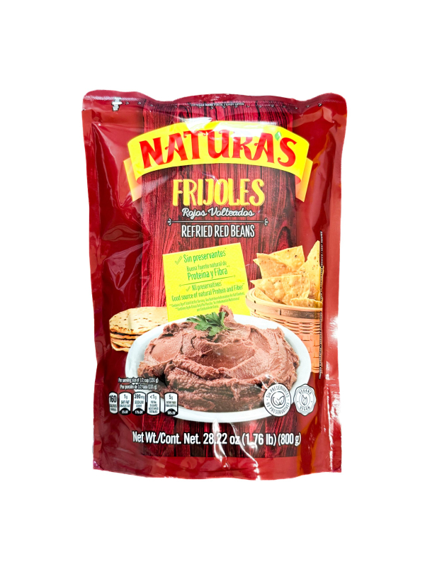 NATURAS 12/28.22 OZ REFRIED RED)