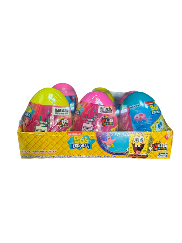 BONDY 8/6 PZ MEGA HUEVO BOB SPONJA)